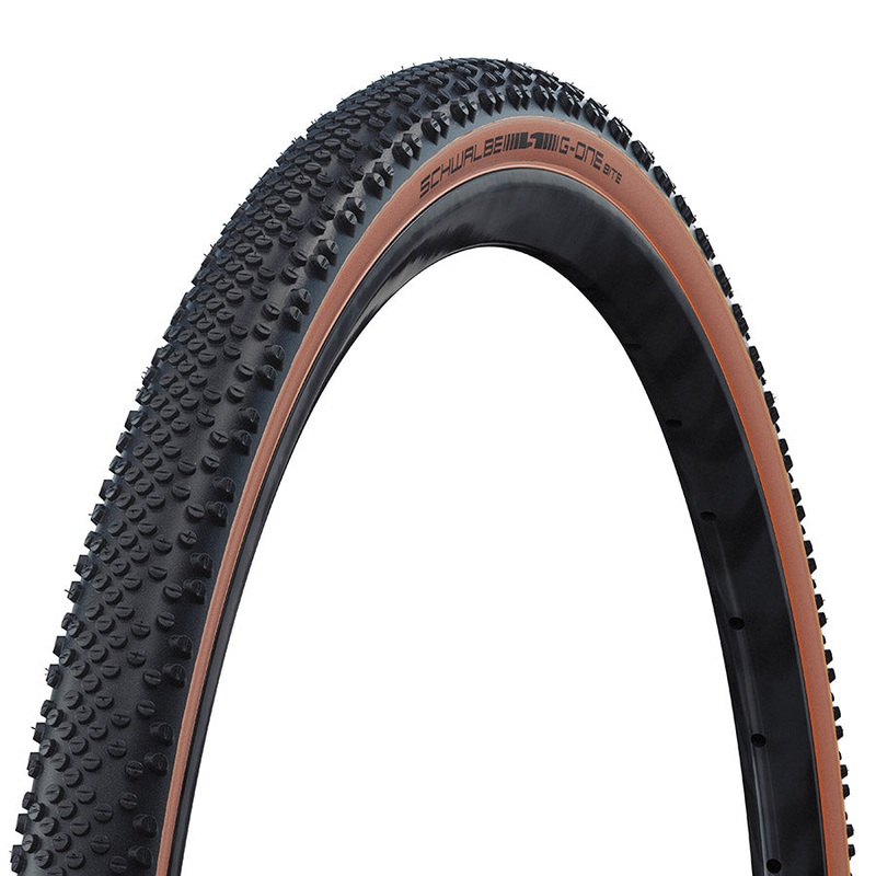 Schwalbe G-One Bite Gravel Tire Tubeless Ready Addix RaceGuard 67TPI Bronze