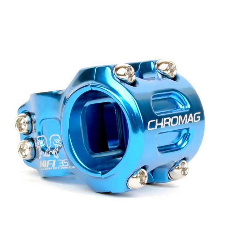 Chromag HiFi Stem 1-1/8” L: 50mm 0 Dia: 35mm Blue