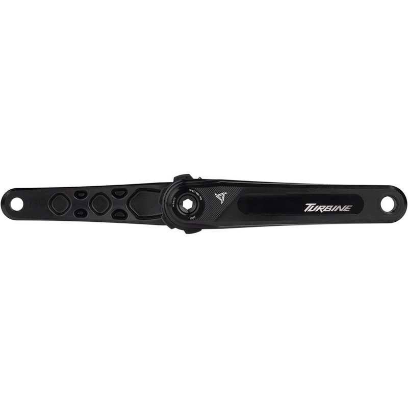 RaceFace Turbine Crankset – 165mm Direct Mount 143mm Spindle CINCH Interface 7050 Aluminum BLK