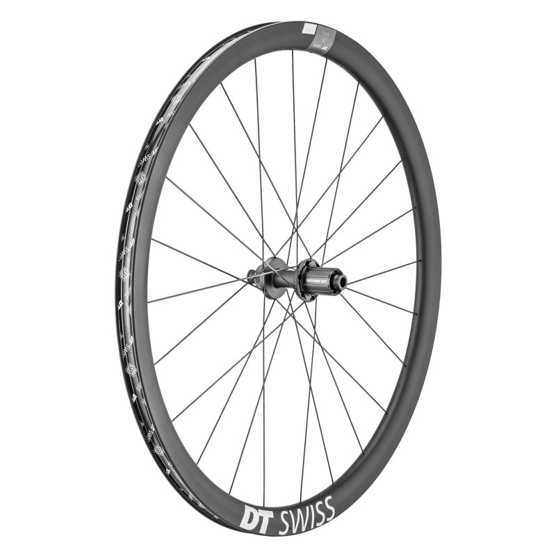 DT Swiss ERC 1400 DiCut 35 Rear Wheel – 700 12 x 142mm Center-Lock HG11 Road/XDR Ratchet EXP 36 BLK