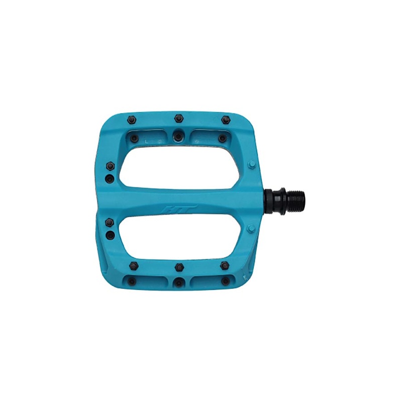 HT Components PA03A Nano P Platform Pedals Body: Nylon Spindle: Cr-Mo 9/16” Turquoise