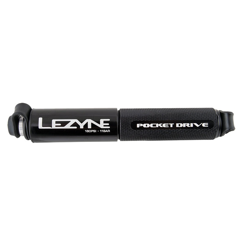 Lezyne Pocket Drive Frame Pump: Black