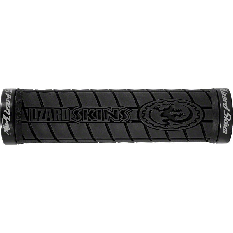 Lizard Skins Logo Grips – Black Lock-On