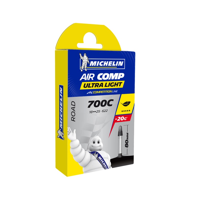 Michelin A1 Aircomp Tube Ultralight 700×18-25 PV 60mm