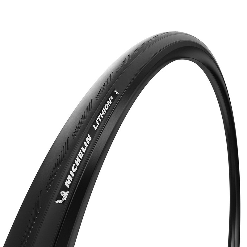 Michelin Lithion 4 Black TS Road Tire 700x32C Folding Clincher MAGI-X Black