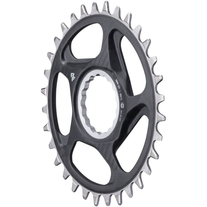 RaceFace ERA Direct Mount Wide Chainring – 34t DM CINCH For Shimano 12-Speed HG+ Compatible Chain BLK