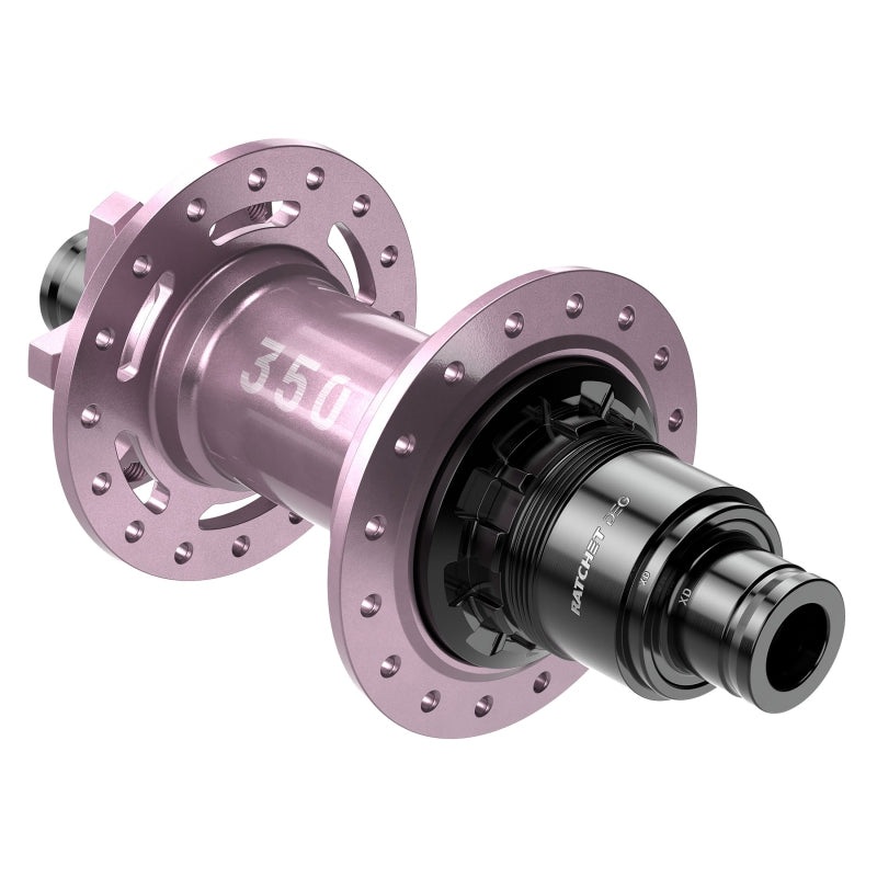 DT Swiss 350 DEG Rear Hub – 12 x 148mm 6-Bolt XD Limited Edition Pink 32H 72pt