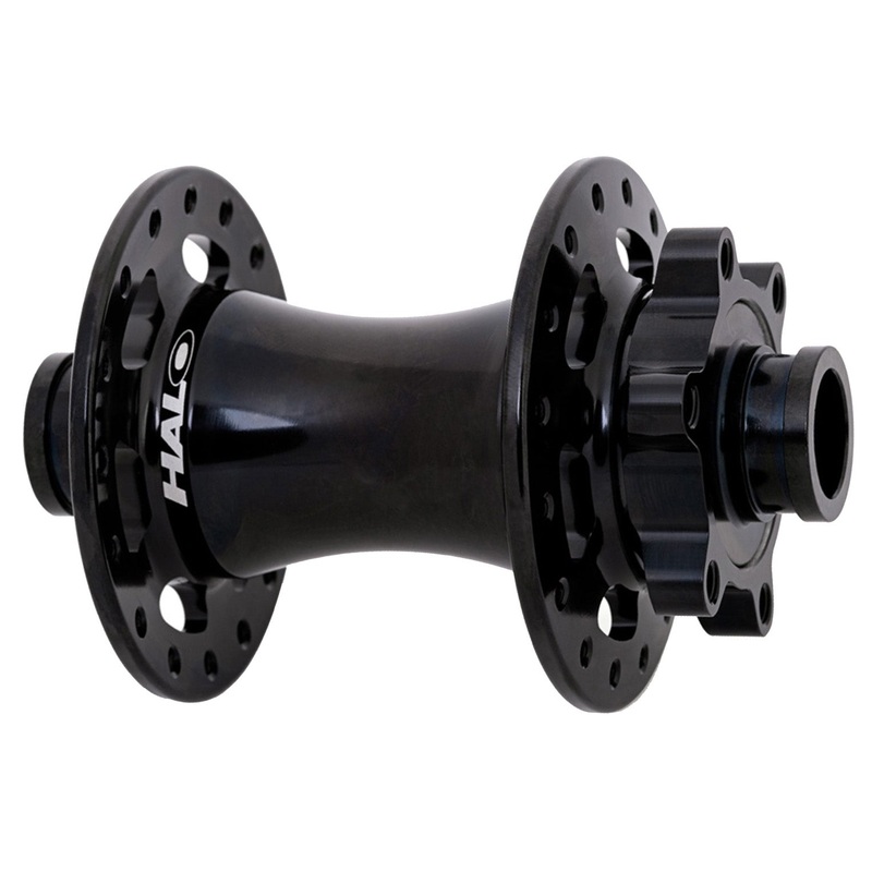 Halo MT Disc Front Hub 32h Black