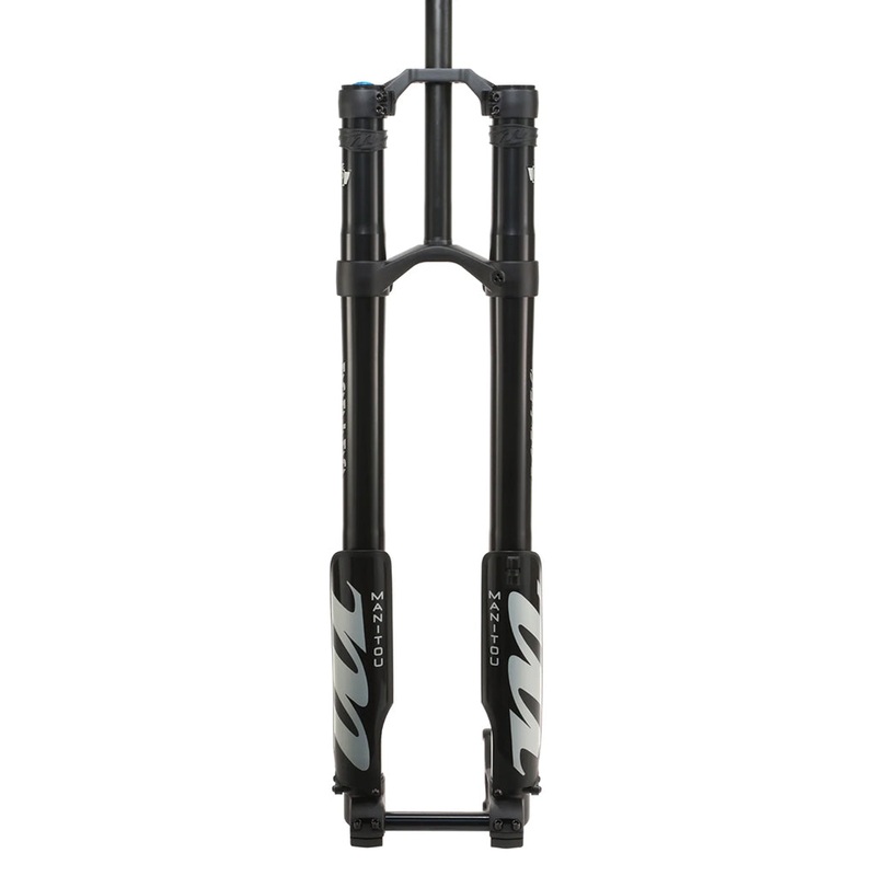 Manitou Dorado Comp Suspension Fork – 27.5 203 mm 20 x 110 mm 47 mm Offset Straight Steerer BLK Gen 2