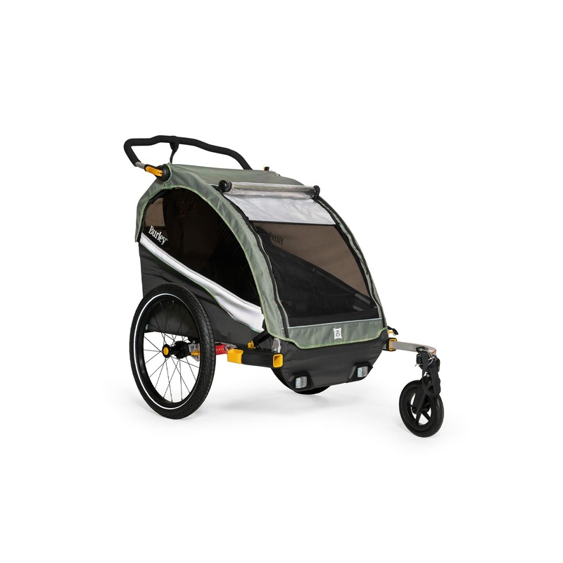 Burley D’Lite X Child Trailer – Double Sage Green