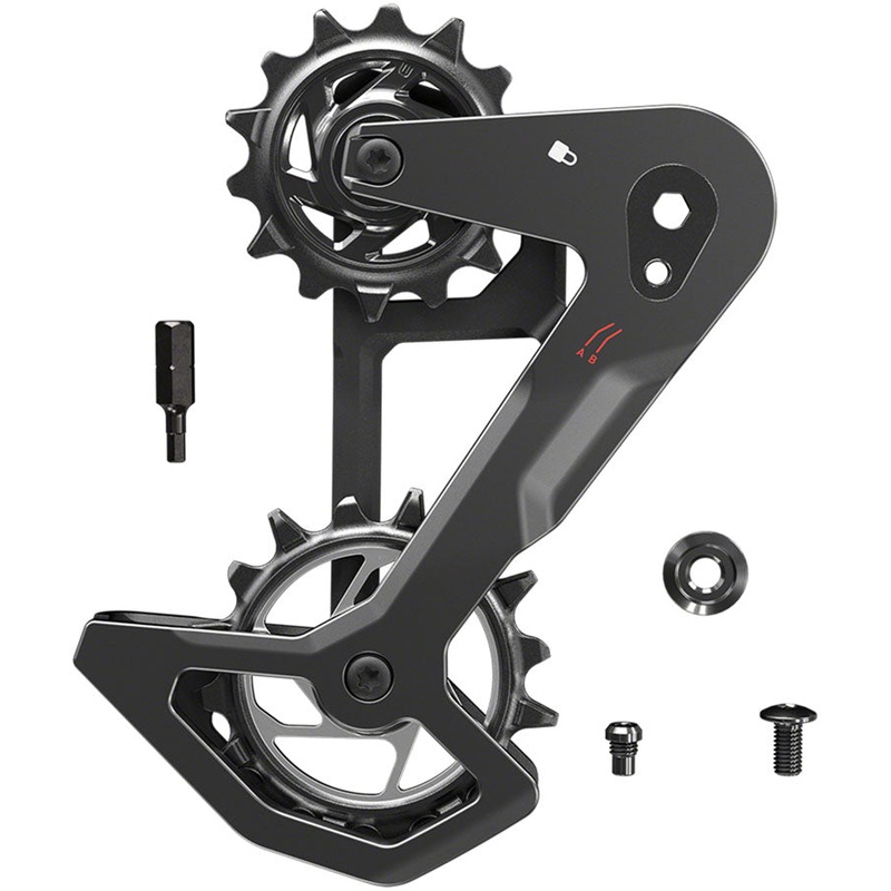 SRAM Eagle T-Type AXS Rear Derailleur Cage Kit – Compatible all Eagle T-Type Rear Derailleurs Carbon Cage
