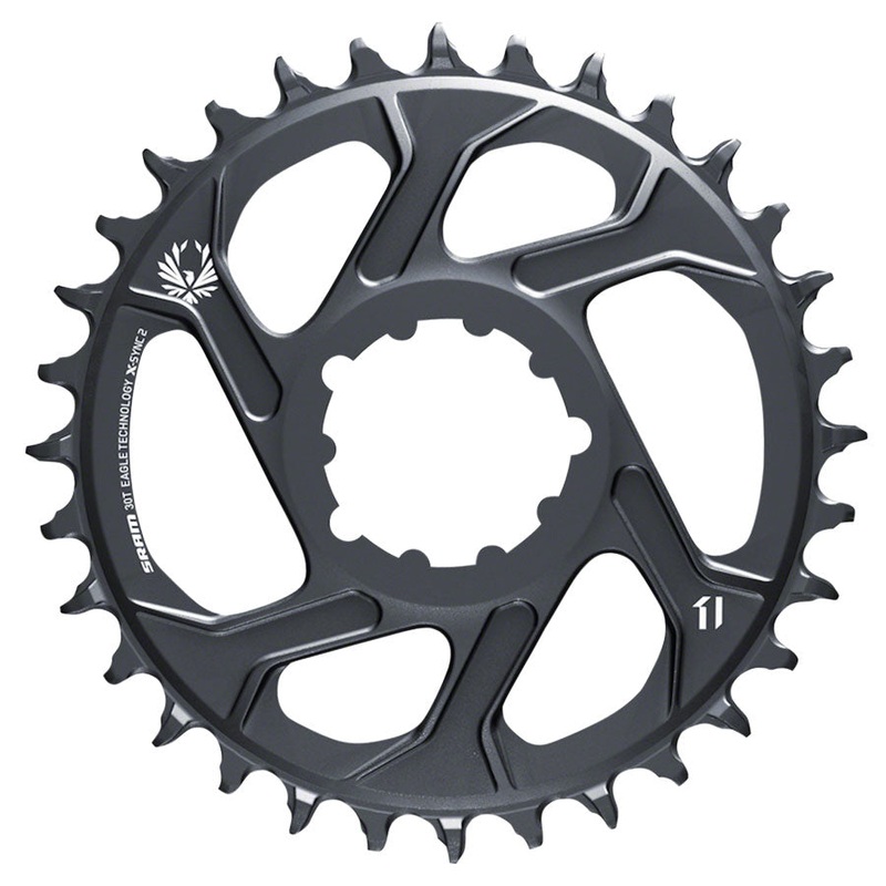 SRAM Eagle X-SYNC 2 Direct Mount Chainring – 30t Direct Mount 3mm Offset For Boost Lunar Grey