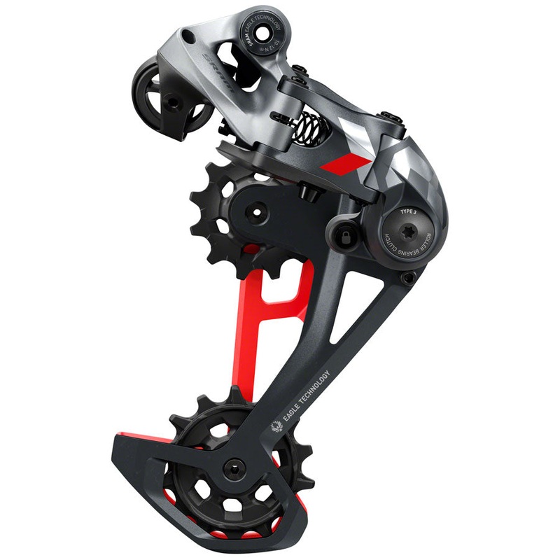 SRAM X01 Eagle Rear Derailleur – 12-Speed Long Cage 52t Max Red