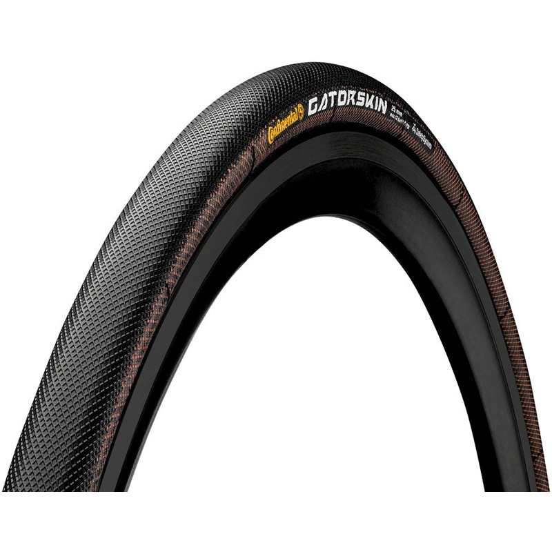 Continental Sprinter Gatorskin Tire – 700 x 25 Tubular Folding BLK SafetySystem Breaker