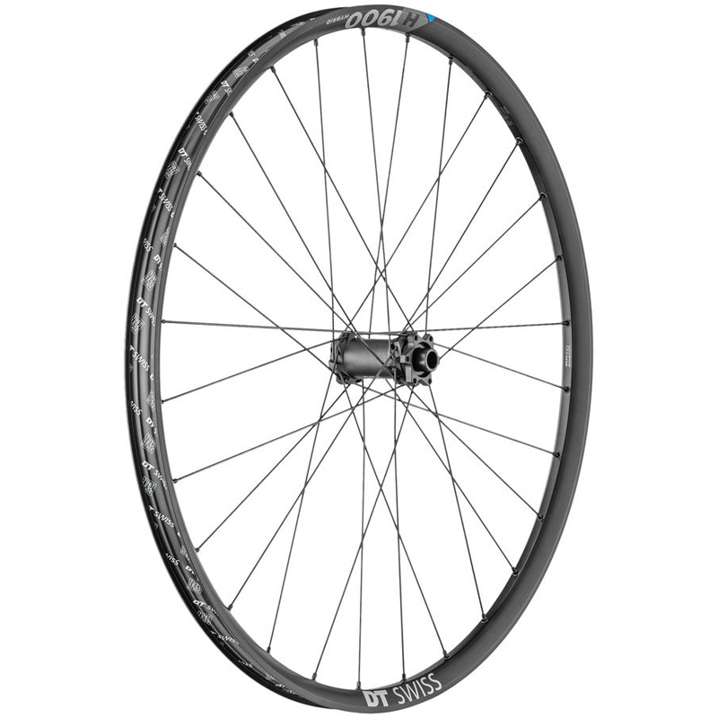 DT Swiss H 1900 Spline 30 Front Wheel – 27.5 15 x 110mm 6-Bolt Black