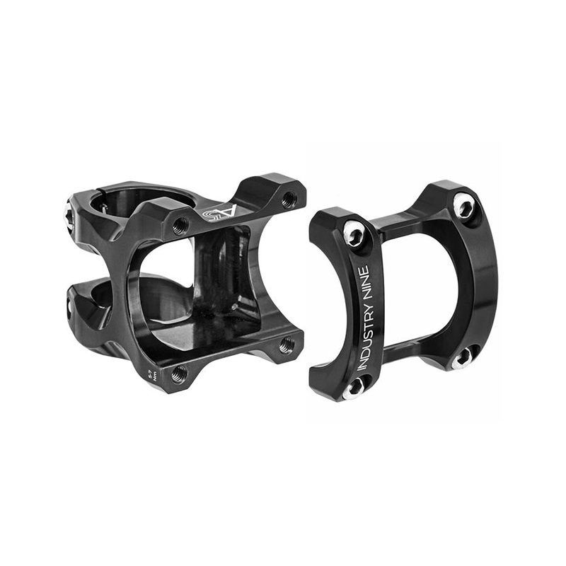 Industry Nine A35 Stem – 40mm 35 Clamp +/-8 1 1/8 Aluminum Black