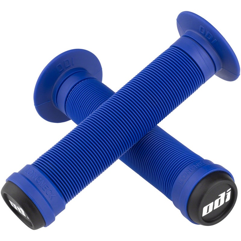 ODI Longneck ST Grips – Blue Flange