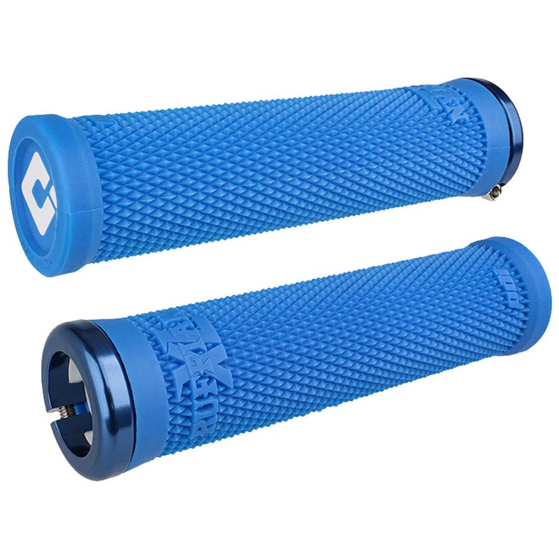 ODI Ruffian XL v2.1 Lock-On Grips – Blue