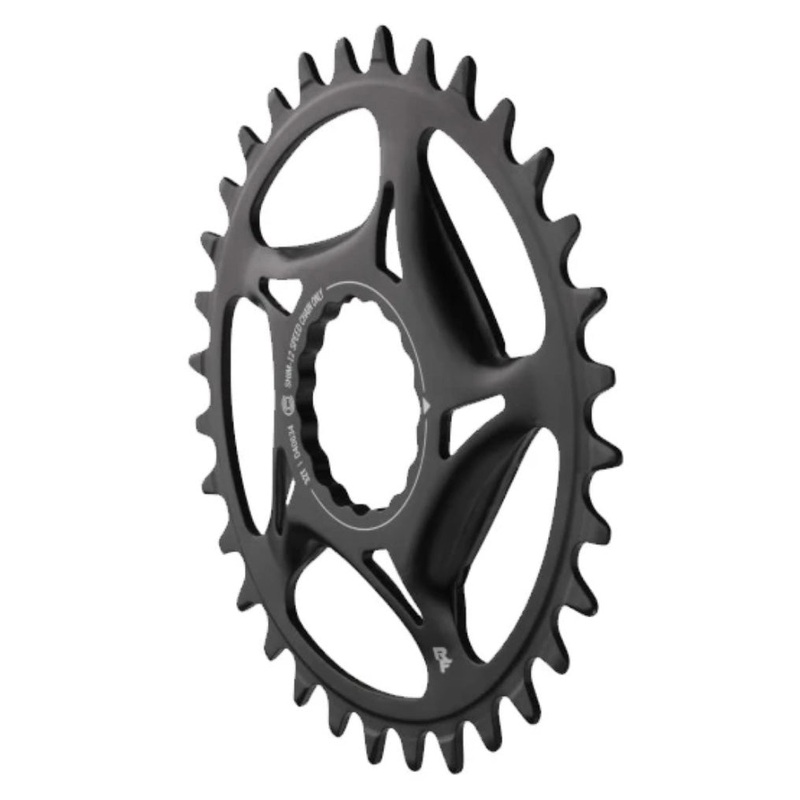 RaceFace Narrow Wide Direct Mount CINCH Steel Chainring – Shimano 12-Speed requires Hyperglide+ compatible chain 32t BLK