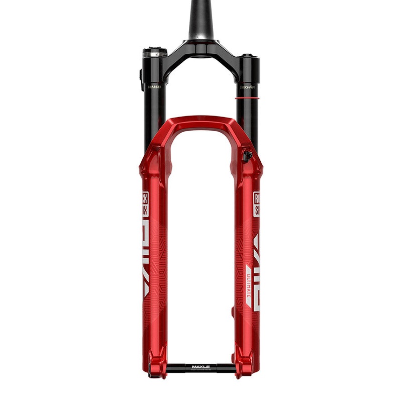 RockShox Pike Ultimate Flight Attendant Charger 3.1 Suspension Fork – 29 140 mm 15 x 110 mm 44 mm Offset Electric Red A3