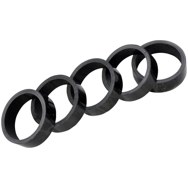 Wheels Manufacturing Carbon Headset Spacer – 1-1/8 10mm Gloss 5 pack