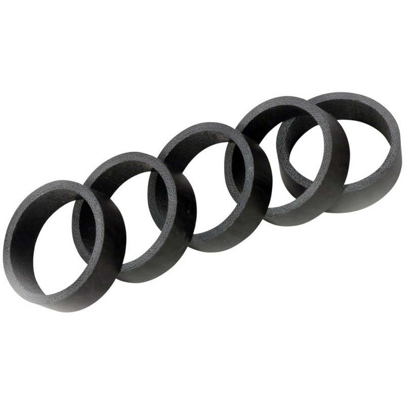 Wheels Manufacturing Carbon Headset Spacer – 1-1/8 10mm Matte 5 pack