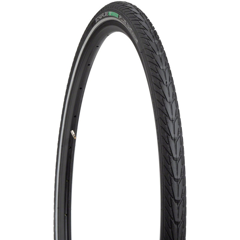 Schwalbe Energizer Plus Tire – 27.5 x 2 Clincher Wire BLK/Reflective Performance GreenGuard Addix E50