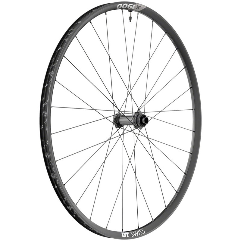 DT Swiss X 1900 Spline 25 Front Wheel – 29 15 x 100mm 6-Bolt/Center-Lock BLK