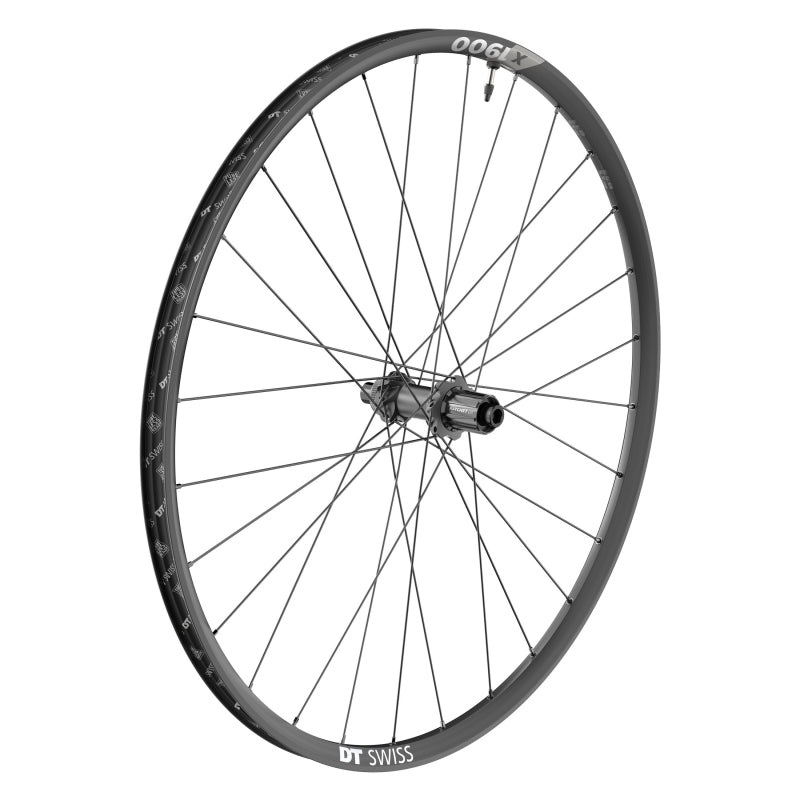 DT Swiss X 1900 Spline 25 Rear Wheel – 29 12 x 148mm 6-Bolt/Center-Lock HG 11 MTN BLK