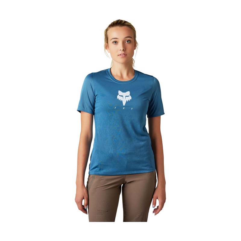 Fox Racing Ranger TruDri Women Small Dark Blue Jersey