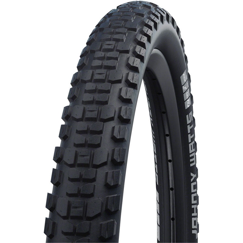 Schwalbe Johnny Watts Tire – 27.5 x 2.8 Clincher Folding BLK Performance RaceGuard Addix Double Defense