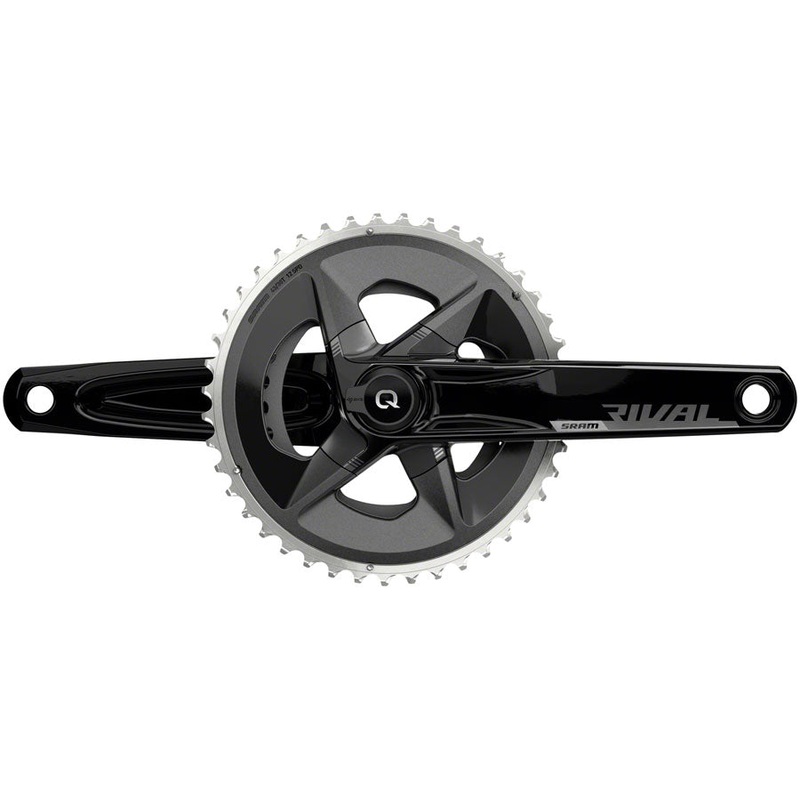 SRAM Rival AXS Wide Power Meter Crankset – 172.5mm 12-Speed 43/30t Yaw 94 BCD DUB Spindle Interface BLK D1