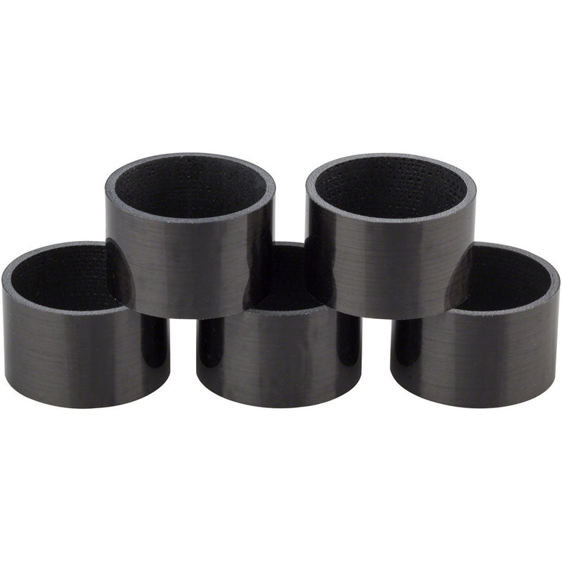WHISKY 20mm UD Carbon Spacer Gloss Black 5-pack