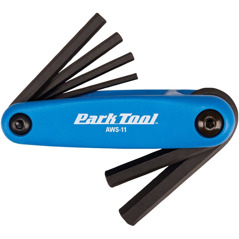 Park Tool AWS-11 Metric Folding Hex Wrench Set