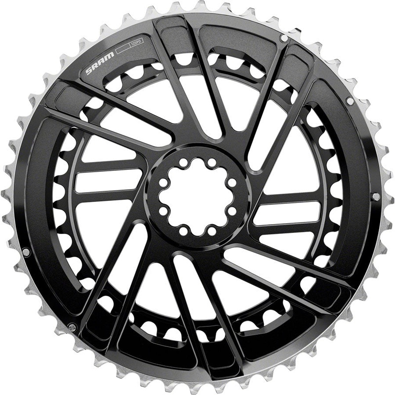 SRAM Force 2x Chainring Kit – 50/37t 2×12-Speed 8-Bolt Direct Mount Black E1