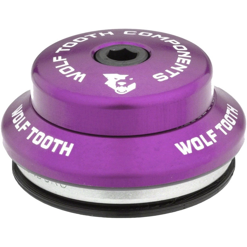 Wolf Tooth Premium Headset – IS41/28.6 Upper 7mm Stack Ultraviolet Purple