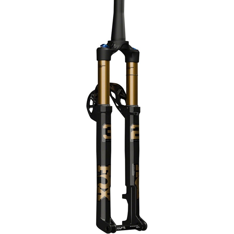 FOX 32 Step-Cast Factory Suspension Fork – 29 100 mm 15×110 mm Kabolt SL 44mm Offset GRIP SL Damper Psh-Lk. Ano Crown Shiny BLK