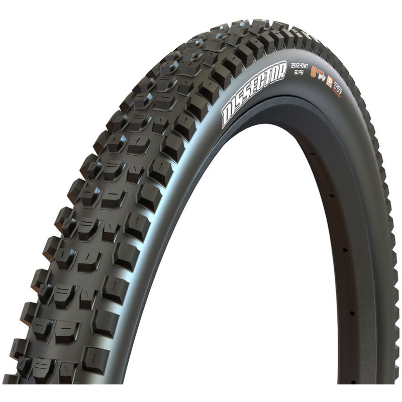 Maxxis Dissector II Tire – 29 x 2.4 Tubeless Folding Black EXO Wide Trail