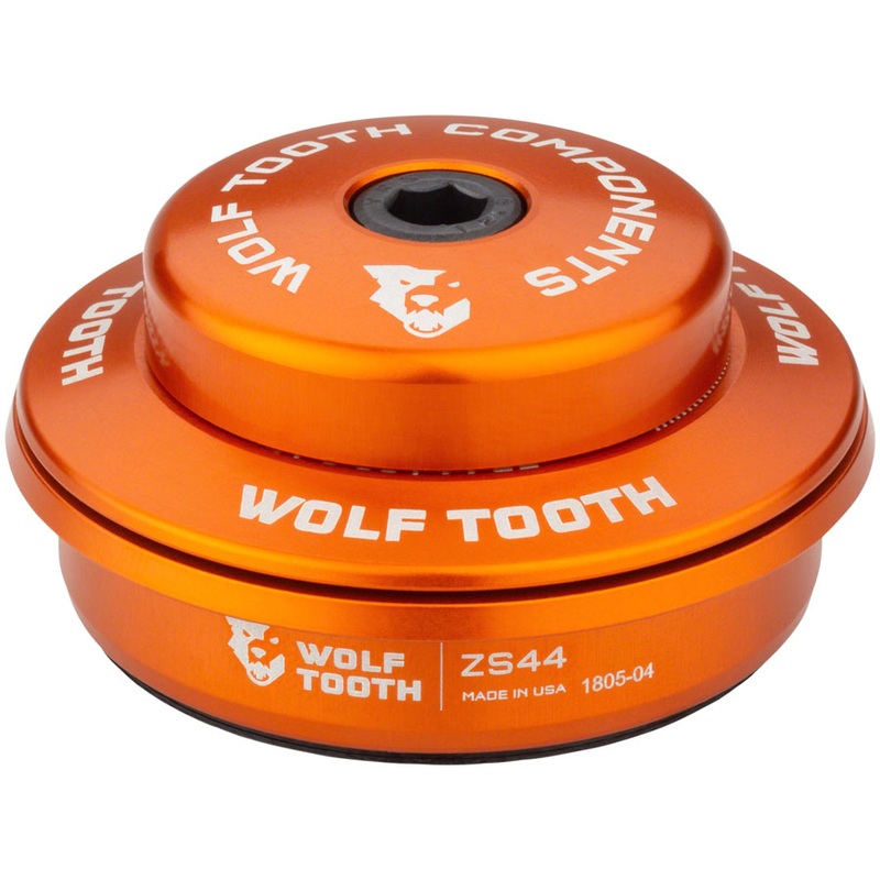 Wolf Tooth Premium Headset – ZS44/28.6 Upper 6mm Stack Orange