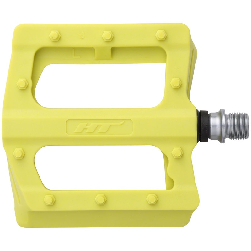 HT Components PA12 Pedals – Platform Composite 9/16 Neon Green