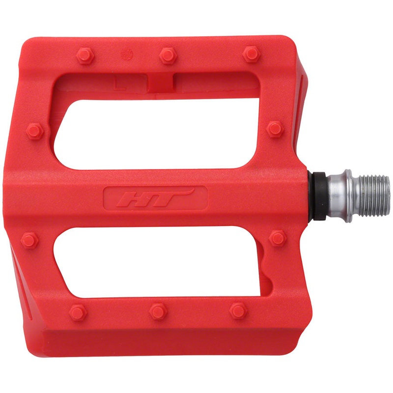 HT Components PA12 Pedals – Platform Composite 9/16 Red