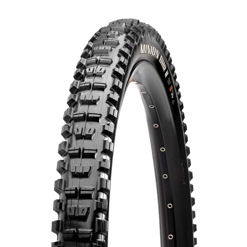 Maxxis Minion DHR II Tire – 29 x 2.4 Tubeless Folding BLK 3C MaxxGrip DD Wide Trail