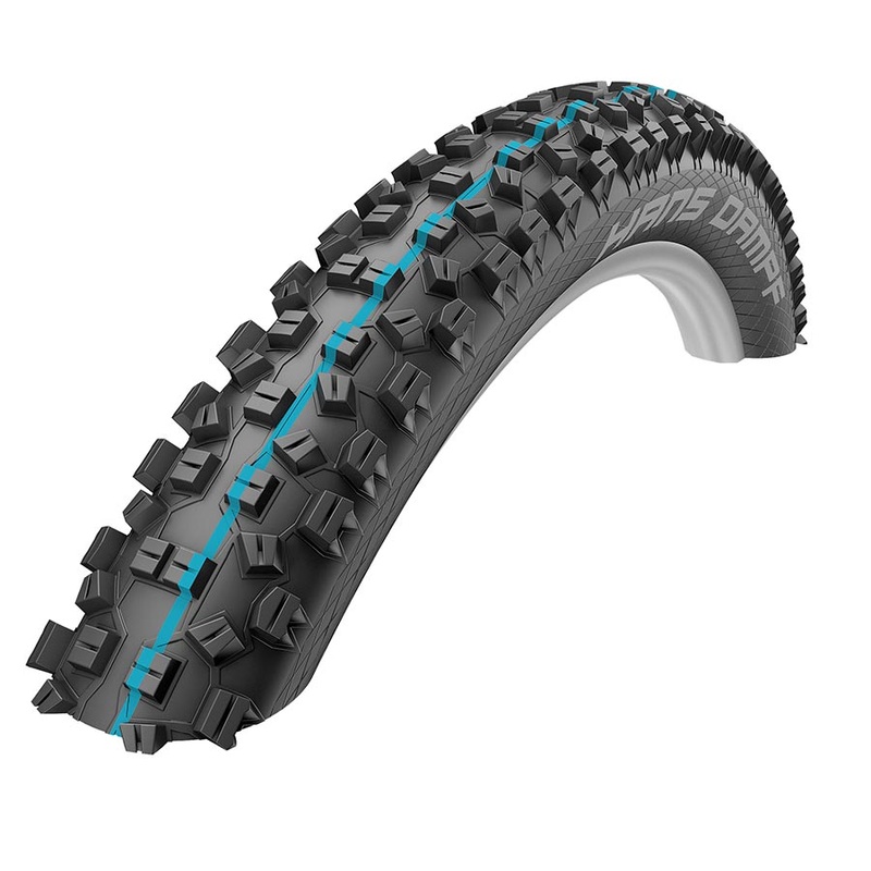 Schwalbe Hans Dampf Tire – 29 x 2.6 Tubeless Folding BLK Evolution Line Addix SpeedGrip Super Trail