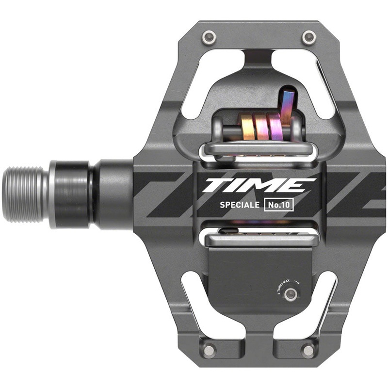 Time Speciale 10 Pedals – Dual Sided Clipless Platform Aluminum 9/16 Gray Small B1
