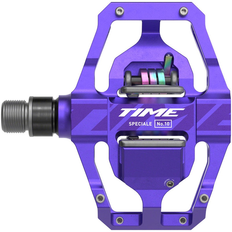 Time Speciale 10 Pedals – Dual Sided Clipless Platform Aluminum 9/16 Purple Large B1