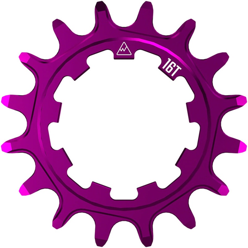 Wheels Manufacturing SOLO-SPEED Cog – 16t Fits SOLO-SPLINE SOLO-XD kits Purple