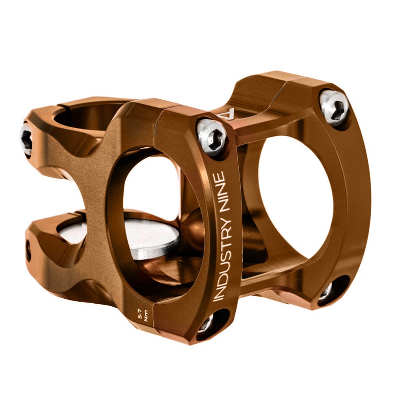 Industry Nine A35 Stem – 32mm 35 Clamp +/-9 1 1/8 Aluminum Bronze