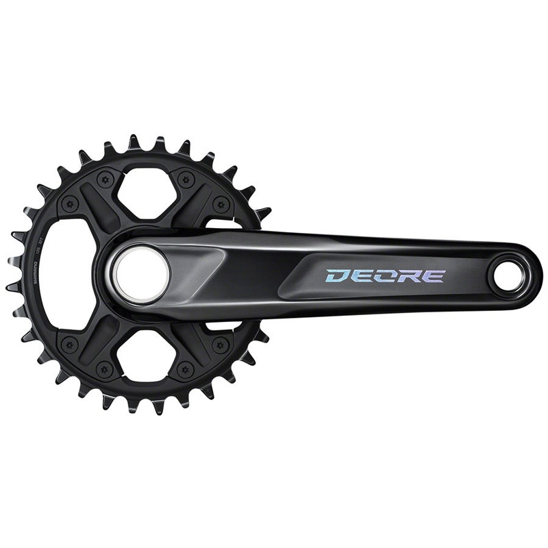 Shimano Deore FC-M6100-1 Crankset – 175mm 12-Speed 32t Black