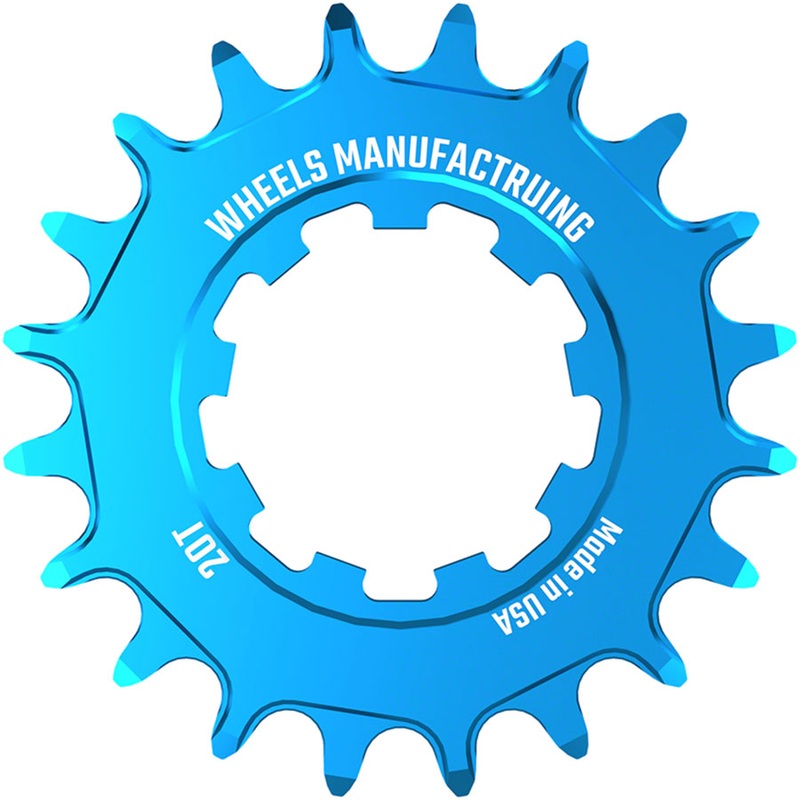 Wheels Manufacturing SOLO-SPEED Cog – 20t Fits SOLO-SPLINE SOLO-XD kits Teal