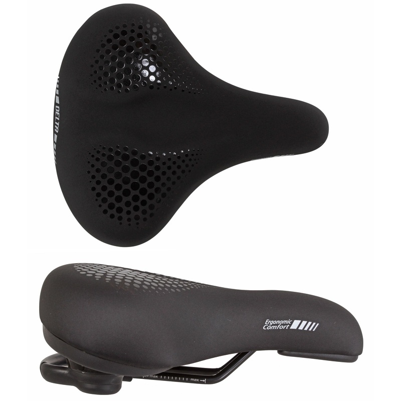 Delta Delta Comfort Saddle 255×220 Black